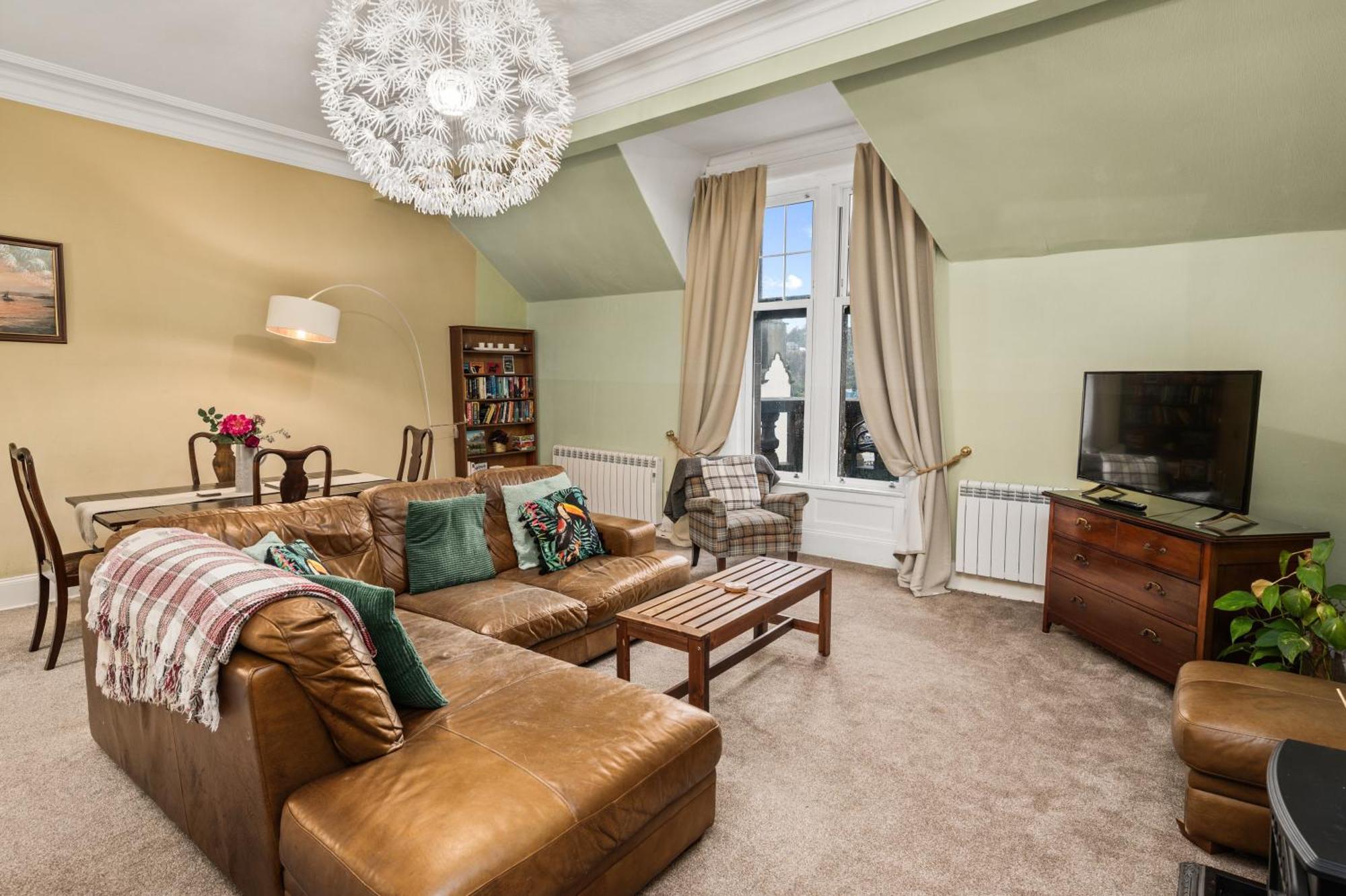 Panoramic Sea Views - Stunning 3Bd Apt & Balcony Oban Exterior foto