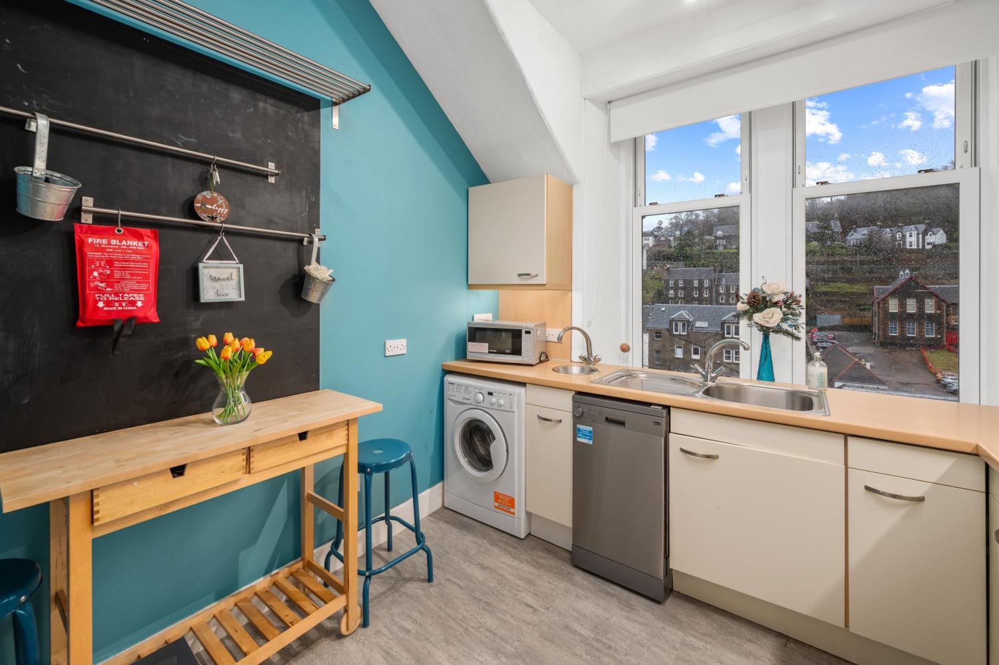 Panoramic Sea Views - Stunning 3Bd Apt & Balcony Oban Exterior foto